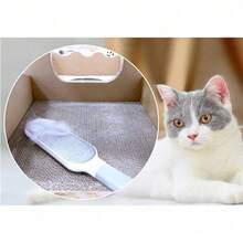 1Pc Reusable Lint Remover Brush With Ergonomic Handle For Efficient Pet Hair And Fabric Fuzz Removal