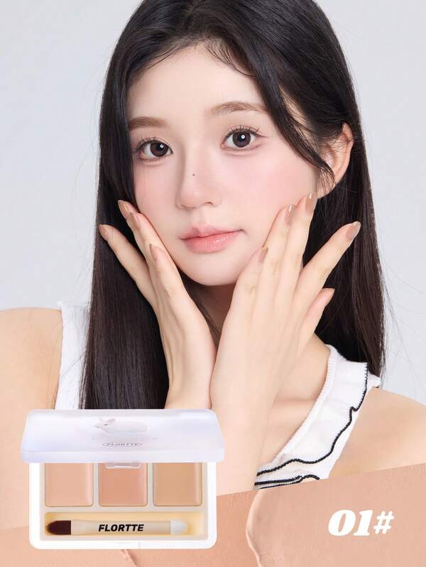 FLORTTE فلوريت هي مخفي ثلاثي الألوان جميل