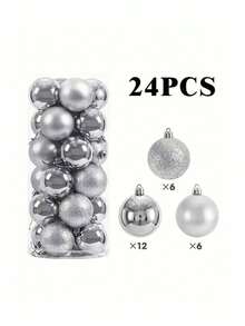 Adornos de bolas de Navidad para decoración del hogar y fiestas