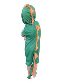 Fantasia Dinossauro Infantil Menino - Verde - Visão 2