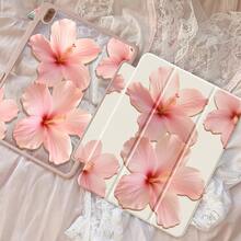Casing belakang akrilik bening dua sisi bergambar bunga merah kartun yang cantik dan menggemaskan ini tahan benturan dan tahan lama, cocok untuk iPad generasi ke-7, ke-8 (10,2 inci) dan ke-10. Dilengkapi slot pena terintegrasi, mendukung fungsi tidur/bangun, dan memiliki beberapa mode penyangga lipat. Merupakan pilihan ideal untuk hadiah liburan dan Tahun Baru. - MultiWarna - View 4