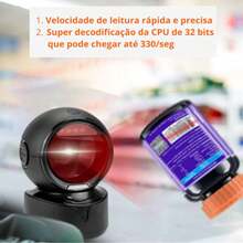 LEITOR DE CODIGO DE BARRAS 2D caixa de supermercado, loja de conveniência de roupas disponível TOMATE MDK-104