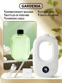 AOYI 香薰机套装，适用于精油、浴室空气清新剂、500mAh 可充电电池、电动香薰机、香氛扩散器，适用于房间、办公室、卧室、厨房、书房、工作、入口、酒店、公寓、冥想、放松、除臭等家居必需品 - 彩色 - 查看 20