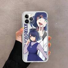 Funda de teléfono Oshi No Ko Anime Ai Hoshino compatible con  14 13 12 11 Pro Max Mini X Xs XR 6 7 8 Plus SE 2020, funda transparente, compatible con funda de  17, funda de  17 Pro, funda de  17 Pro Max - z9 - Ver 12