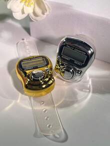 Matte Finger Counter Ring, Electronic Tally Counter, Mini Portable Finger Ring Counter - Multicolor - View 9