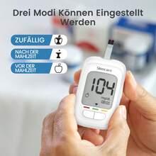 Sinocare AQ PRO Ⅰ Blood Glucose Test Kit With 100 Test Strips And 100 Lancets - Blutzuckermeter với 100 Teststreifen - Xem 8