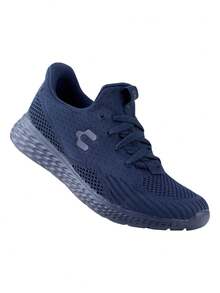 Charly Zapatillas deportivas de material textil para hombre, ligeras, transpirables y con diseño de amortiguación. 1086366 Ideales para gimnasio, running y uso diario en primavera, otoño e invierno. - Gris Oscuro - Ver 3
