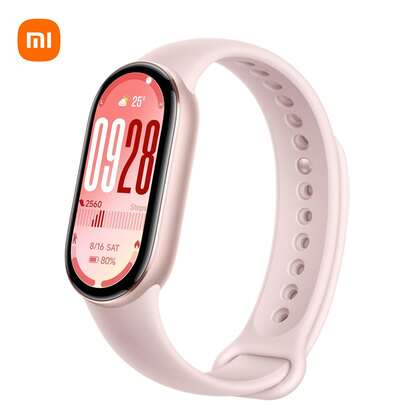 Xiaomi Smart Band 10 Fitness Tracker, 21-Day Battery, 150+ Sports Modes, 1.72" AMOLED, 5ATM Waterproof, Touchscreen (Rose)