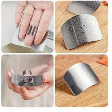 Cutting Food Finger Protectors Chopper Vegetable Cutter 1/0.8 Pack Protectors When Cutting, Slicing, Dicing, Chopping Vegatables, Kitchen Tool Knife Shields Guards Avoid Hurting