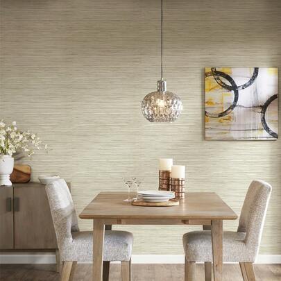 1 PC Textured Neutral Peel And Stick Wallpaper, Self - Adhesive Vinyl PVC, Minimalist Design For Dining Room & Home Decor, Cabinet Renovation Stickers