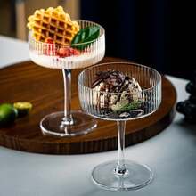 24/12/6/4/3 件套亚克力马提尼酒杯，10 盎司防碎塑料香槟塔，不易碎罗纹浅口酒杯，高脚鸡尾酒杯套装，曼哈顿高脚杯，适用于婚礼、生日派对和酒吧