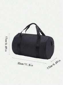 1 件拉链闭合时尚卡通水豚印花单肩手提可爱舞蹈包旅行包、舞蹈包衣服收纳包、芭蕾舞收纳包、舞鞋包 - 轻巧便携 - 适合芭蕾舞、爵士舞和现代舞 - 送给舞者的完美礼物 - 均碼 - 查看 9