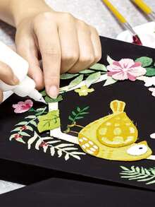 1 pezzo Tela di colore nero, tela bianca per pittura ad acrilico, olio e gouache, disponibile in varie misure: 15x15 cm, 15x20 cm, 20x20 cm, 20x25 cm, 20x30 cm, 25x30 cm, 30x40 cm, adatta per artisti e principianti