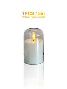 3 件套无焰蜡烛灯，带定时器/遥控器，电池供电，LED 许愿蜡烛灯，浪漫氛围装饰灯，无烟电子 LED 蜡烛，桌面装饰灯，温暖的蜡烛火焰，适用于圣诞节、情人节、万圣节、家居、求婚、婚礼、礼物、生日装饰、派对 - 白色 - 查看 12