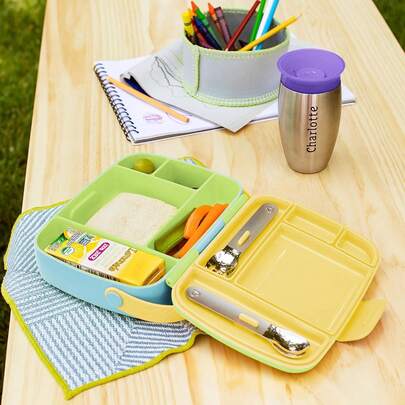 Bento Box - Lunchera infantil, color verde