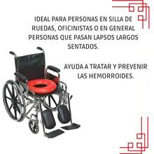Cojín Ortopédico Neumático De Hule Para silla de Ruedas Tipo Dona 35cm Diámetro - Unitalla - Ver 2