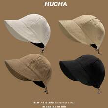 Sports Sun Hat With Adjustable Top, Baseball Cap, Cotton Ball Cap, Suitable For Men And Women. - Khaki Sun Hat - View 3