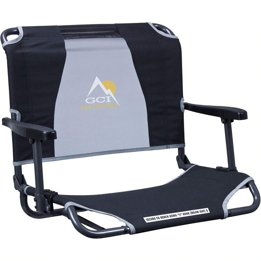 GCI Outdoor Big Comfort - Silla de Estadio con reposabrazos - Rojo - - Ver 1