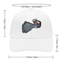 Arborist Chainsaw Lumberjack Funny Logger Tree Cutter Black Cap Whity - White - View 3