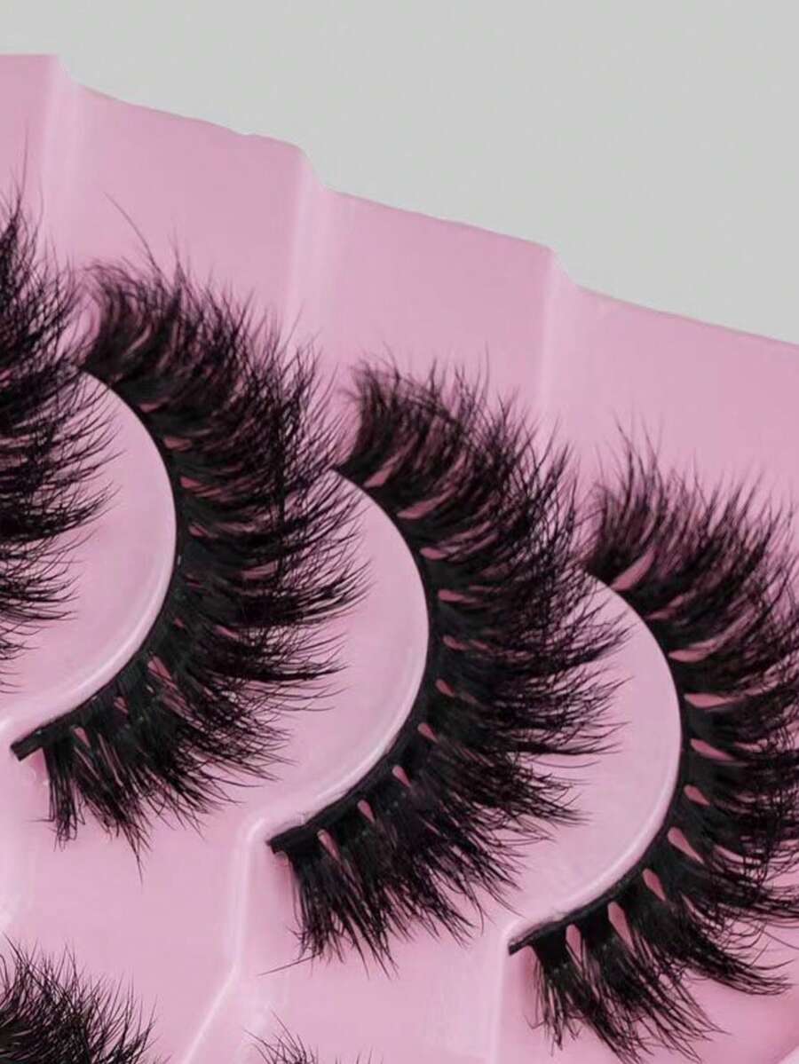 1 Pair Of Thick Cat Eyelashes 3D Mink False Eyelashes 5D Fluffy False Eyelashes Long Artificial Mink Eyelashes Eye-Catching Curly Eyelashes False Eyelashes(Christmas Gifts,Travel Essential,Stocking Stuffers For Adults,Nail Accessories,Christmas Decorations)(Christmas, Hair Accessories, False Eyelashes, Eyelashes, Eyelash Grafting)