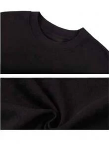 Camiseta de Ingeniero Robot Divertida de Eat Sleep Robotics Repeat - Negro - Ver 3