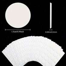 200/500pcs High Temperature Resistant Candle Wicks: Strong Adhesive, Double-Sided Design, Easy To Use, Suitable For And Clean DIY Candle Making Double-Sided Tape - Multicolor - View 2