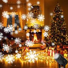 1 قطعة مصباح عارض ثلج LED | مصباح جو ثلجي دوار يعمل بالطاقة USB - يعمل بالطاقة USB، مصدر إضاءة LED عالي الدقة مدمج، يعرض رقائق ثلج شفافة على الجدران والأسقف، مما يخلق تأثير "رقائق الثلج" الحالم، مناسب لعيد الميلاد، محاكاة الثلج الشتوي، الحفلات، مصباح ذكي