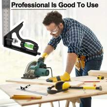 3-In-1 Adjustable Woodworking Tool Set - Stainless Steel Combination Angle Ruler With Digital Angle Gauge And Scale, Wear-Resistant, High Precision, No Power Required