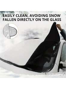 Easypie Selection 1pc Keep Your Car Protected From Snow And Sun With Our Foldable Windshield Cover