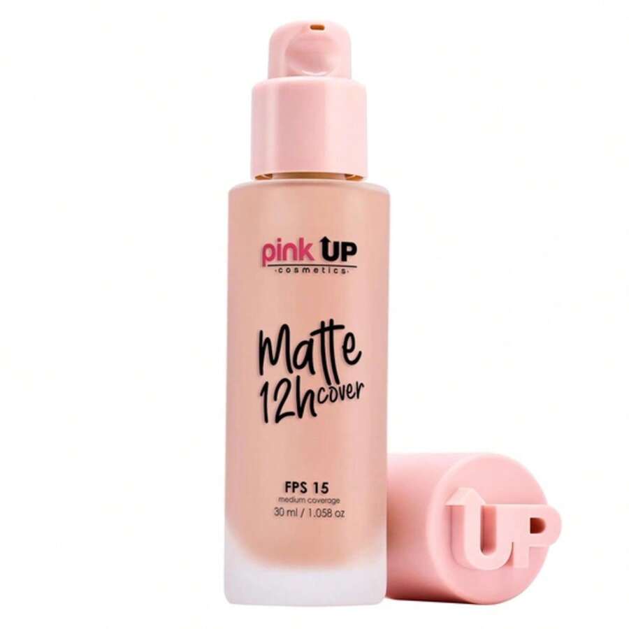 PINK UP COSMETICS Pink Up Maquillaje Líquido Matte Cover 12 HRS - 501 Caramel - Ver 1