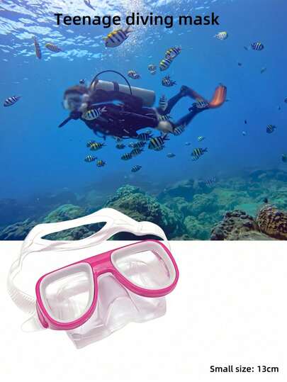 1pc Oversized Swimming Goggles, Anti-Fog & Waterproof Silicone Swimming Goggles With Earplugs, Suitable For Swimming Training And Leisure, Perfect As Holiday Gifts, Beach Essentials, Beach Accessories, Pool Floating Use; Large-Frame Anti-Fog Swimming Goggles For Adults And Teens, Equipped With Earplugs, Ideal As Beach Essentials, Beach Accessories,