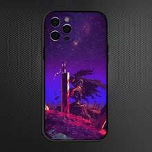 Anime  Guts  Phone Case Covercompatible With  16,15,14,13,12,11 Plus,Pro Max,XS,X,XR,SE,Mini,8,7,Soft Silicone Black Cover,Covercompatible With  17 Case,  17 Pro Case,  17 Pro Max Case - z3 - 查看 8