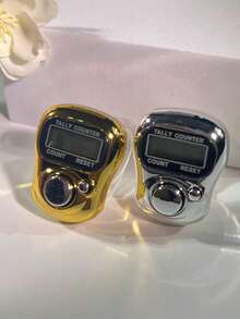 金属指环计数器，电子计数器，迷你便携式指环计数器，冥想、斋月活动用指环计数器，小礼物 - 彩色 - 查看 9