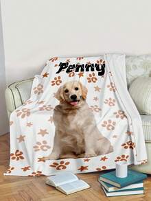 1 pătură foto personalizată pentru pat, canapea multifuncțională pentru sufragerie, plajă, camping, animale de companie, pătură de lenjerie de pat personalizată pentru familie/animal de companie/cuplu, cadouri de Crăciun personalizate, cadou pentru familie, cadouri de ziua de naștere, cadou pentru prieten, cadou pentru ea