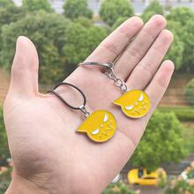 1 件噬魂者恶魔骷髅吊坠钥匙扣，动漫卡通金属钥匙圈，万圣节派对礼物 - 彩色 - 查看 9