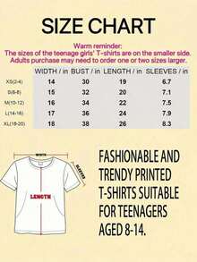 Casual Summer Top For Girls, Featuring "SILLY GOOSE ON THE LOOSE" Print With A Goose On A Scooter, Classic Round Neckline, Soft And Breathable Fabric – Perfect Outdoor Activities. - 白色 - 查看 2