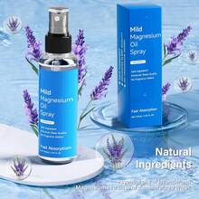 Pure Magnesium Oil Spray, Topical Magnesium Spray Extra Strength, Natural Ingredient & Fast Absorbent, Organic Magnesium Chloride Oil For Feet, Sleep - 藍色 - 查看 7