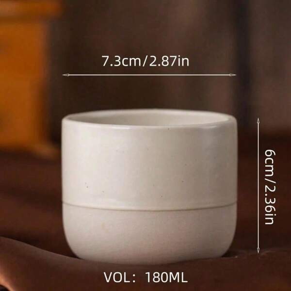 1 PC Ceramic Coffee Cup, One Ceramic Strong Coffee Cup, One Classic Sierra Bella Coffee Cup For Home And Library Use, Breakfast Milk Tea, Oatmeal, Beverages, Applicable Places: Office, Home Use, Bar, Restaurant, Outdoor Use, Leisure Bar, Coffee Shop, Tea House