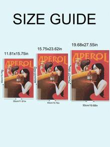 1pc Retro Art, Aperol Wall Art, Vintage Poster Art, Bar Decor, Beverage Print Ideal Gift, Bedroom Decor, Living Room Decor, Office Decor, Dining Room Wall Decoration, Kitchen Decor, Study Room, Corridor, Dormitory Decoration, Bathroom Decor,Ideal Gift For Friends, Wall Arts, Wall Decor, Home Decor, Room Decor, Canvas Wall Art, Posters, Wall Art With Frame, Optional Frame ﻿ ﻿ ﻿ ﻿