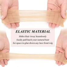 1/3/5/10Pcs Hd Wig Caps Stocking Wig Caps Elastic Stretchy Nylon Wig Caps For Lace Front Wig Hd Stocking Cap For Women Hairstyling, Home, Performance, Wedding, All Seasons