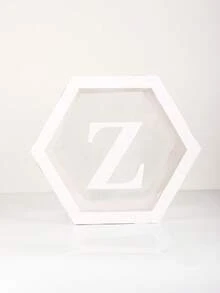 透明字母婴儿淋浴盒生日婚礼定制名字气球盒，生日派对装饰，性别揭示，装饰，圣诞装饰大透明盒，生日装饰背景，节日派对装饰，家居装饰，壁炉装饰，婴儿淋浴盒，背景摄影道具 - 彩色 - 查看 31