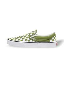 Vans 休闲一脚蹬鞋 无缝轻便透气亲肤易穿脱 多功能日常健身购物郊游男女通用 绿色 M6.5/W8 VN000D03CIB1 - 綠色 - 查看 1