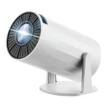 MIKOMIKA Proyector Portátil con Android 11, Mini Proyector 4k 1080P Full HD Soporte 200ANSI 8000L, Videoproyector WiFi 5G BT 5.0, Cine Proyector 180 ° Se Puede Girar para TV Stick