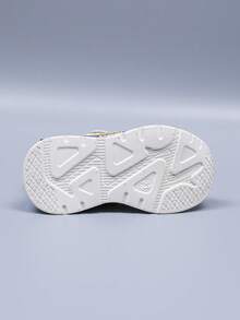 زوج أحذية رياضية جلدية مضيئة بتقنية LED أنيقة، مناسبة للأولاد والبنات - كاجوال، امتصاص الصدمات، مقاومة للانزلاق في جميع الفصول للجري والمشي في الأماكن المفتوحة - عنابي اللون - مشاهدة 10