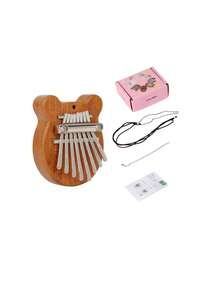 Kalimba de 8 notas de alta calidad: Piano de dedo, adecuado para fiestas y regalos, piano de pulgar de madera portátil para principiantes