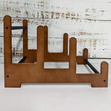 1 pieza Soporte decorativo para almacenamiento de discos de vinilo, organizador que exhibe con estilo tus álbumes clásicos, antiguos o éxitos recientes favoritos