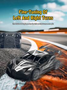 2.4GHz Remote Control Racing Car Model, Indoor/Outdoor Interactive Toy, Parent-Child Racing Game, 2 Color Options, Children's Birthday Gift