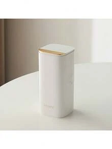 منظم مكياج قابل للتعديل باللونين الأسود والأبيض - قطعة واحدة من صينية تخزين مستحضرات التجميل القابلة للفصل مع أقسام قابلة للإزالة، منظم متعدد الأقسام للفرش والأحمر شفاه وزجاجات العناية بالبشرة والطبقات، منظم سطح مكتب حمام بسيط