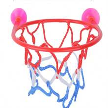 1pc Mini Basketball Hoop With 1pc Mini Basketball Toy, Suitable For Office, Indoor, Car, Relaxation,Gifts For Gamers,Thing - Multicolor - View 6