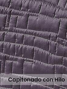 Home Elephant Basic Satin Comforter With Quilted Thread Covers, Queen And King Size - Lilac Purple - View 6